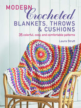 Load image into Gallery viewer, Modern Crocheted Blankets, Throws and Cushions
