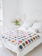 Load image into Gallery viewer, Sunburst Granny Square Blanket Crochet Pattern – PDF Download