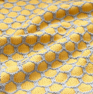 Honeycomb Baby Afghan Knitting Pattern – PDF Download